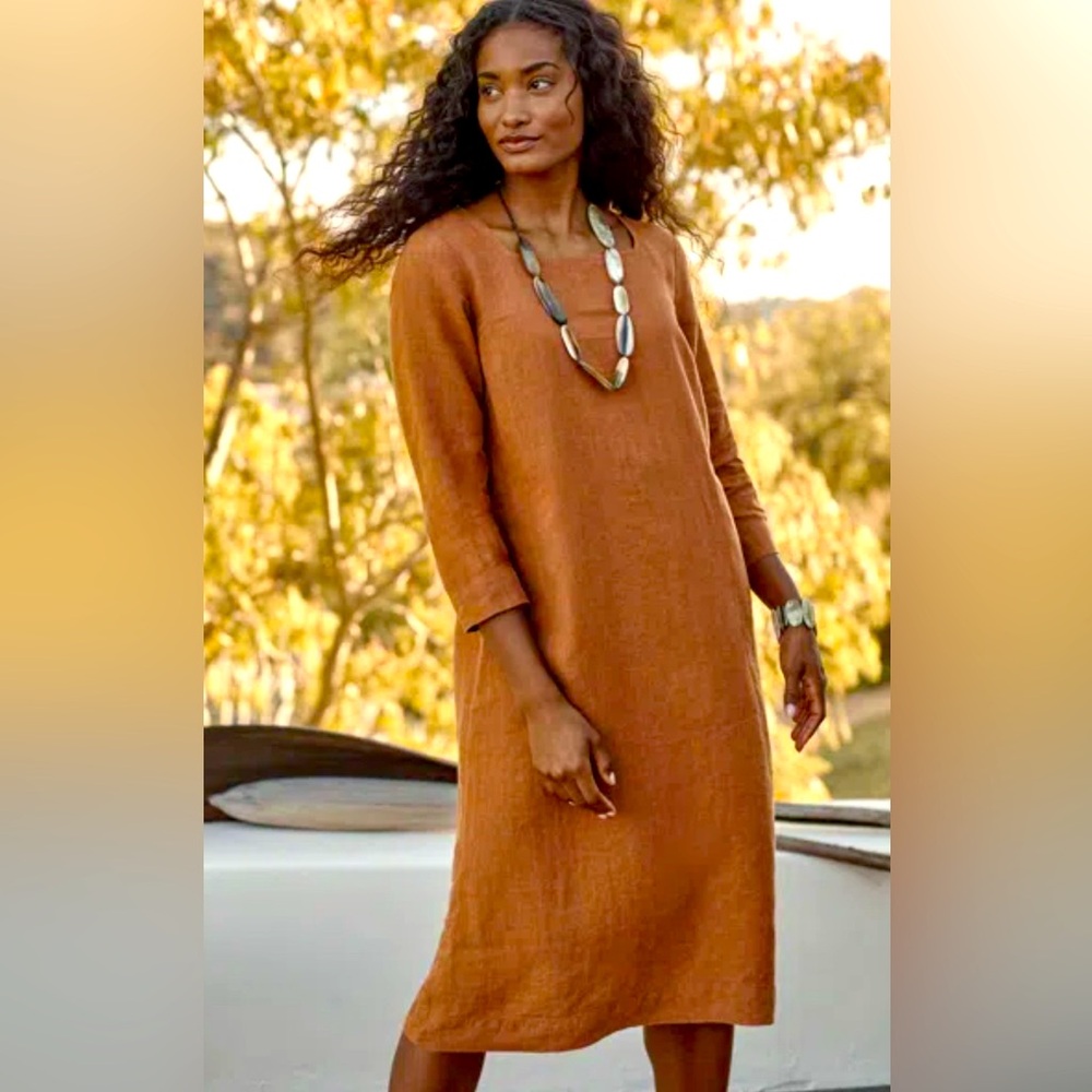 J. Jill Rust Midi Dress!